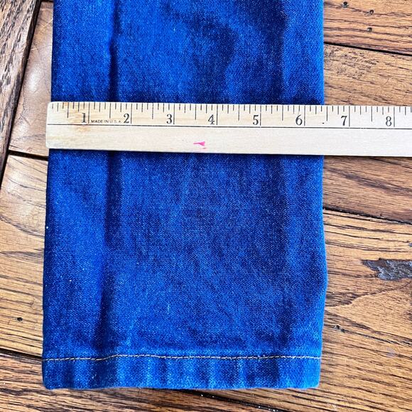 Wrangler Boys 7 REG Dark Wash Denim Jeans Classic Cowboy Cut - Picture 6 of 8